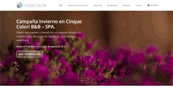 Desktop Screenshot of cinquecolori.cl